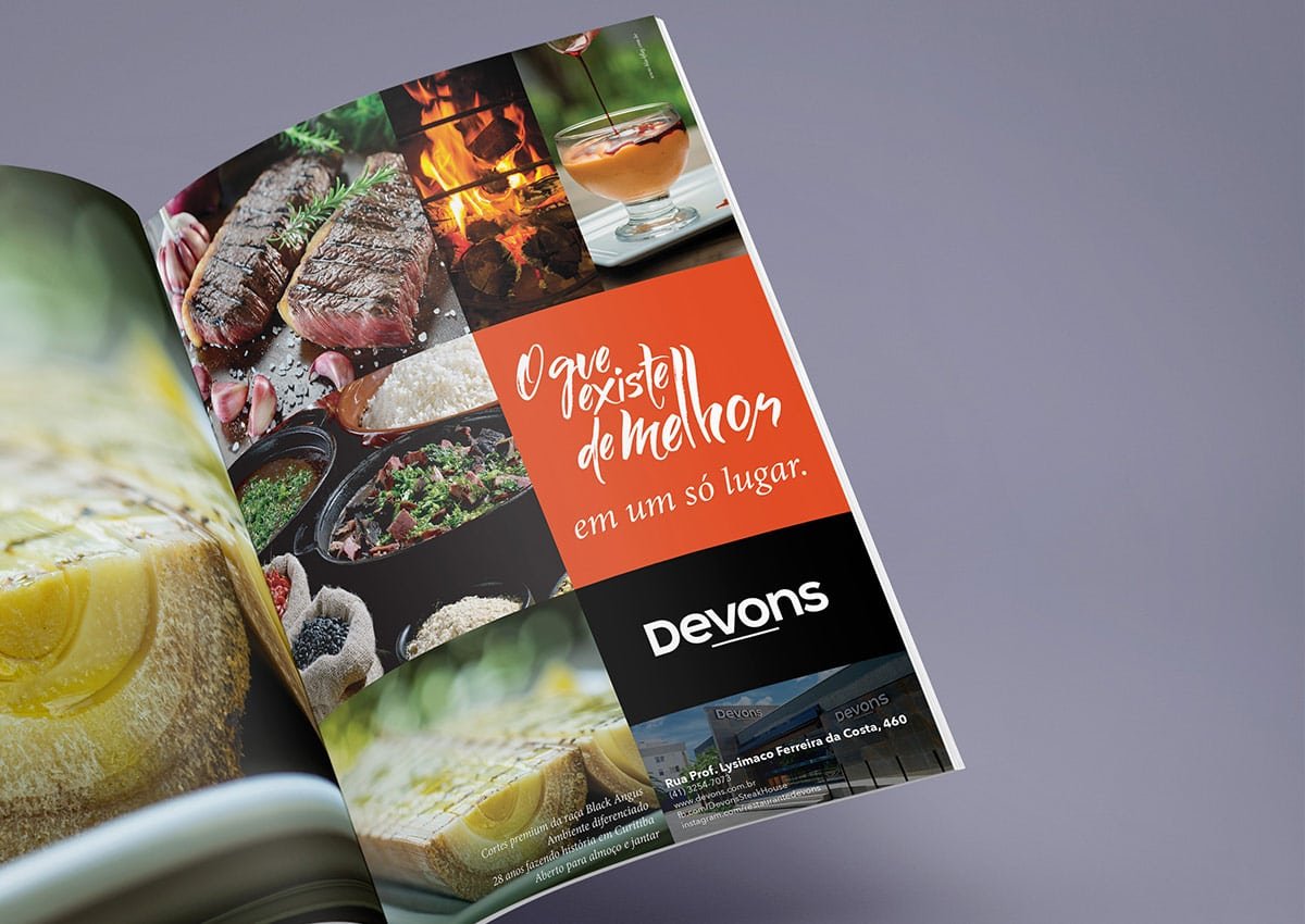 Devons Steakhouse – Publicidade