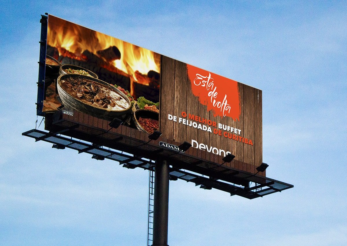 Devons Steakhouse – Publicidade