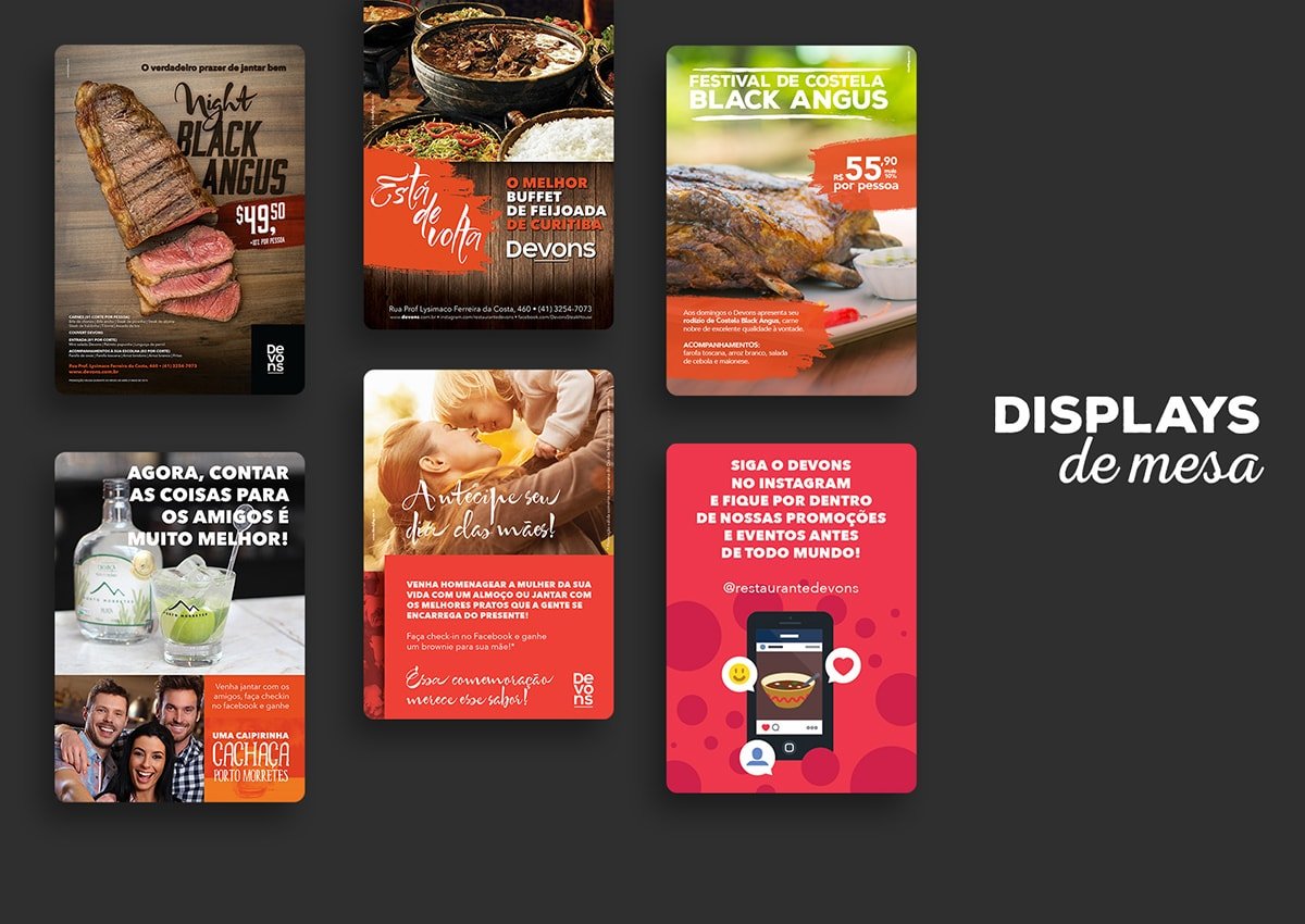 Devons Steakhouse – Publicidade