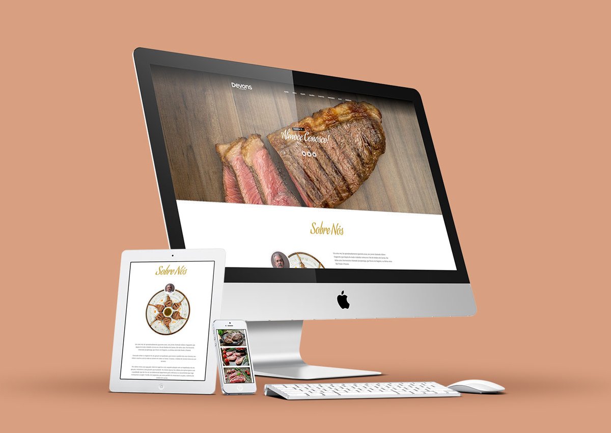 Devons Steakhouse – Website